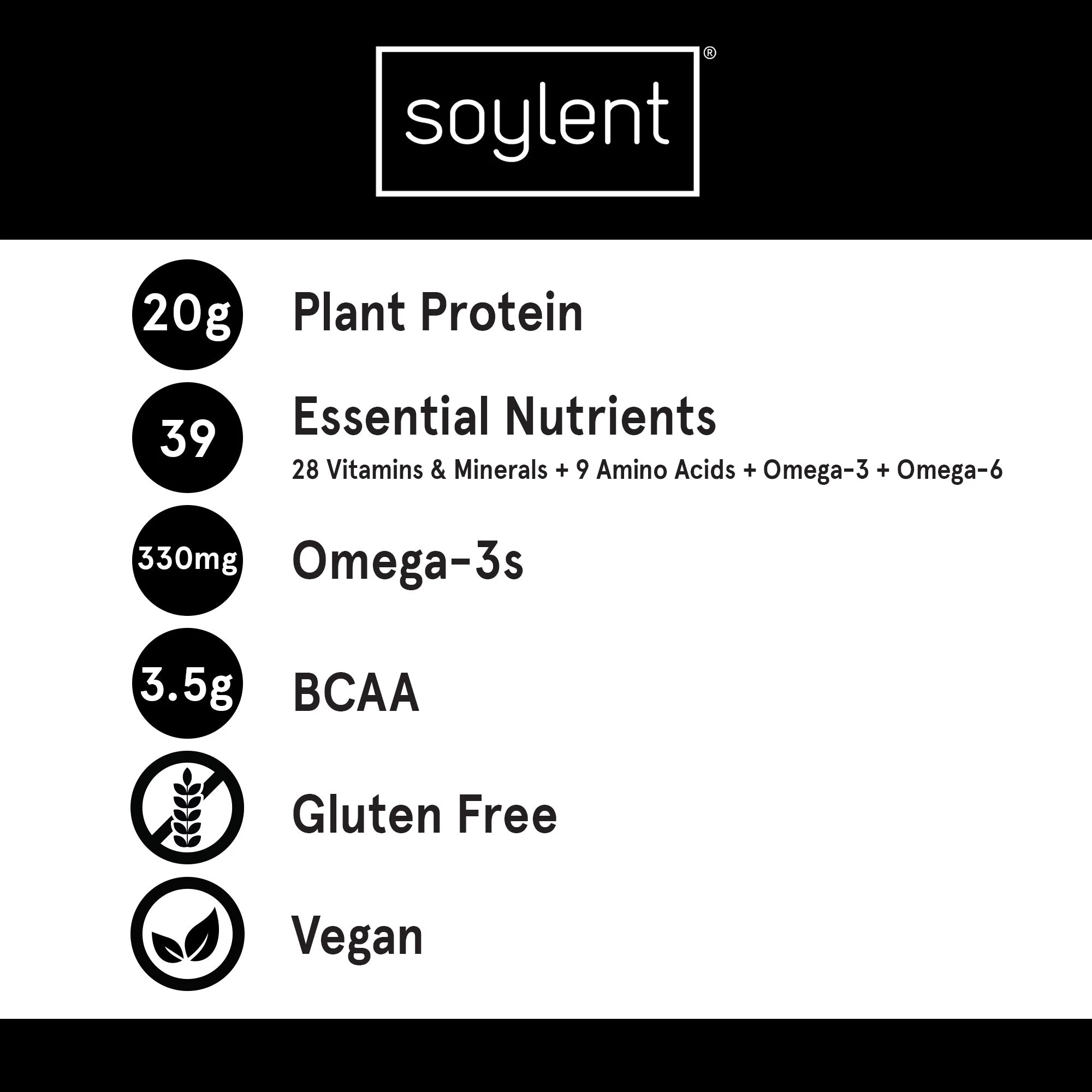 Soylent complete meal powder cacao - prepaid 3 month - Image 3