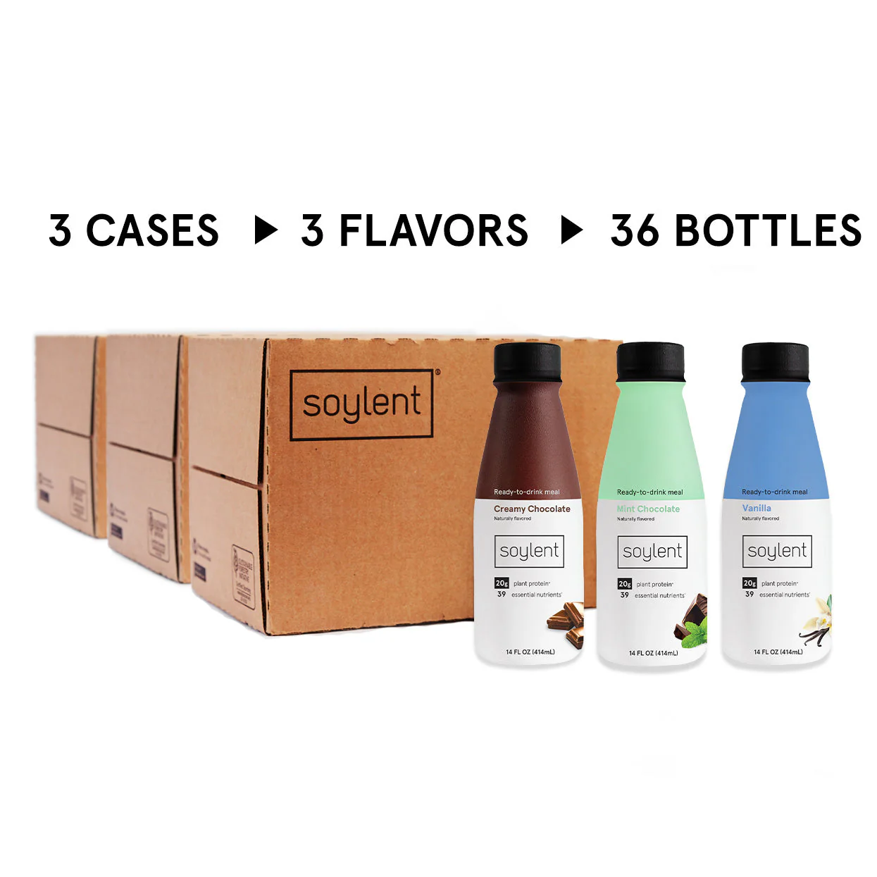Soylent complete meal starter pack 36 bottle bundle - Image 5